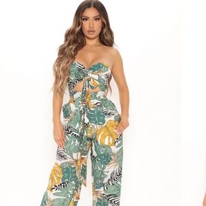 Playful Paradise Jumpsuit Fashion Nova